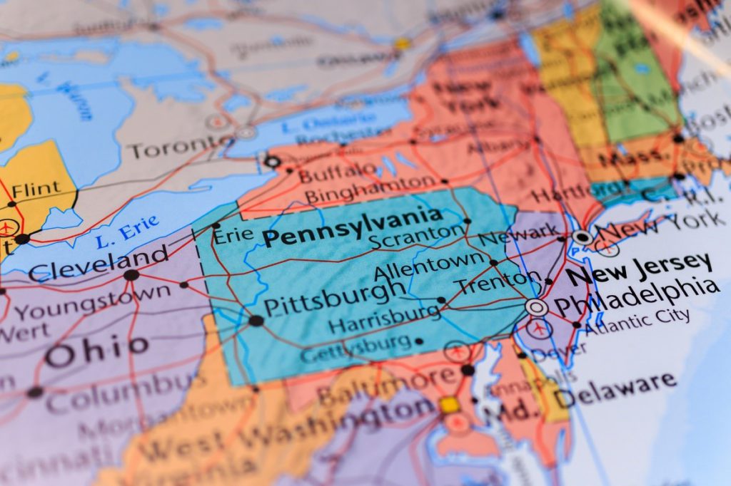 Pennsylvania-Map