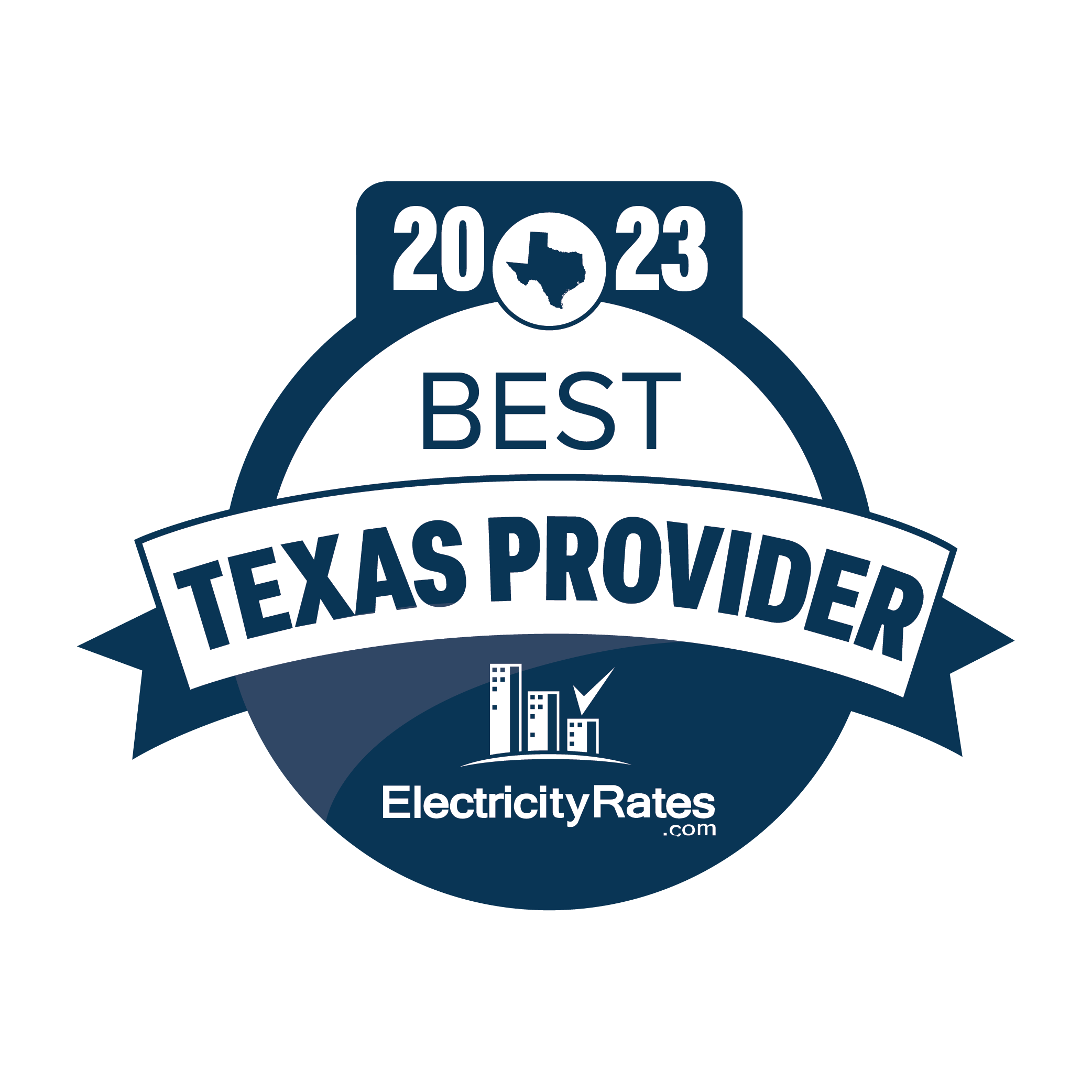 Best Electricity Provider badge
