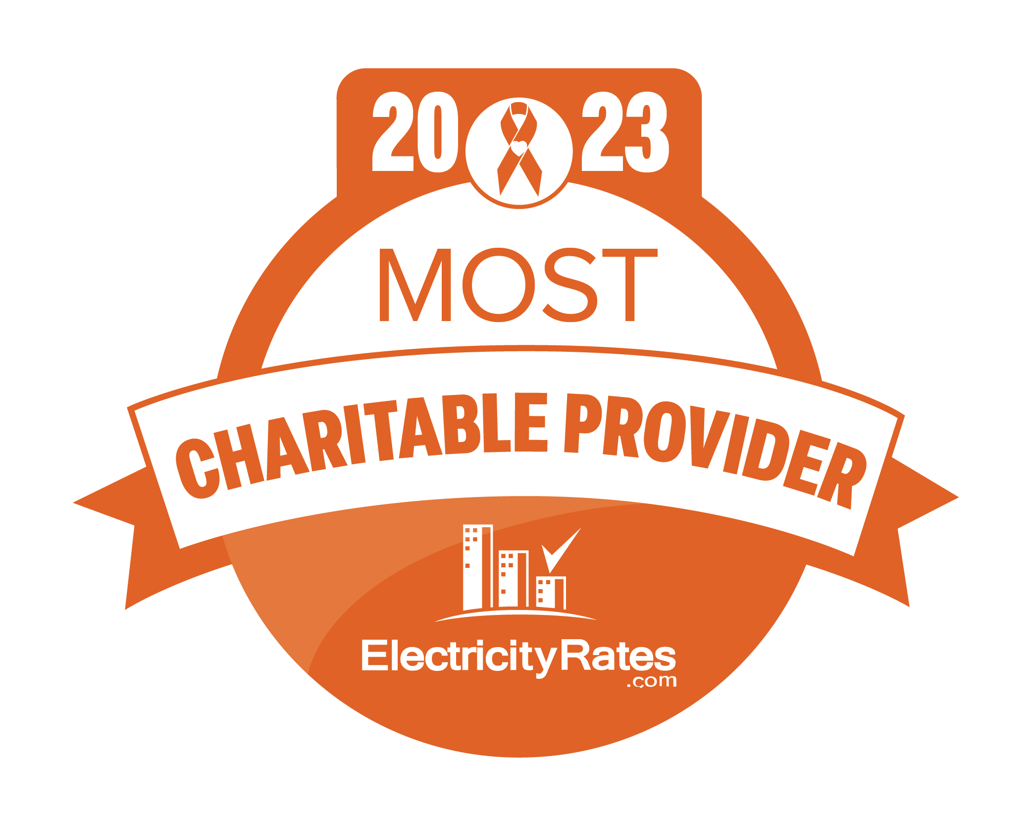 Best Electricity Provider badge
