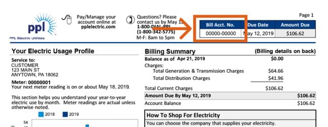 PPL Bill Image